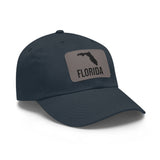 Florida Silhouette Leather Patch Hat