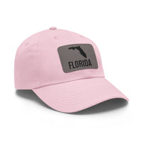 Florida Silhouette Leather Patch Hat
