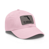 Florida Silhouette Leather Patch Hat