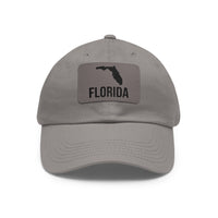 Florida Silhouette Leather Patch Hat