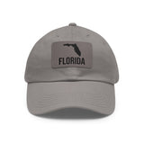 Florida Silhouette Leather Patch Hat