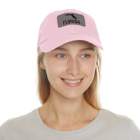 Florida Silhouette Leather Patch Hat