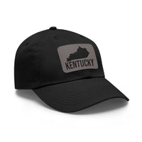 Kentucky Silhouette Leather Patch Hat
