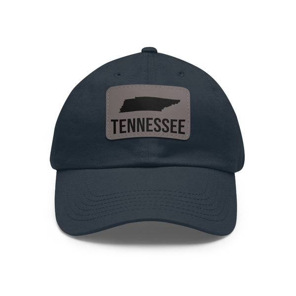 Tennessee Silhouette Leather Patch Hat