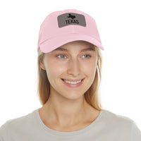 Texas Silhouette Leather Patch Hat