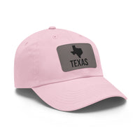 Texas Silhouette Leather Patch Hat