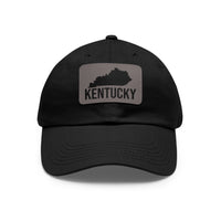 Kentucky Silhouette Leather Patch Hat