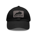 Kentucky Silhouette Leather Patch Hat