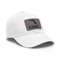 Florida Silhouette Leather Patch Hat