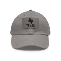 Texas Silhouette Leather Patch Hat