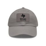 Texas Silhouette Leather Patch Hat