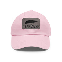 Tennessee Silhouette Leather Patch Hat