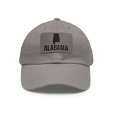 Alabama Silhouette Leather Patch Hat