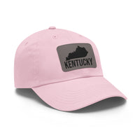 Kentucky Silhouette Leather Patch Hat