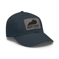 Kentucky Silhouette Leather Patch Hat
