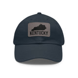 Kentucky Silhouette Leather Patch Hat