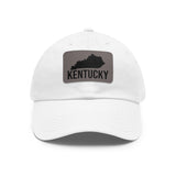 Kentucky Silhouette Leather Patch Hat