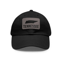 Tennessee Silhouette Leather Patch Hat