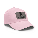 Alabama Silhouette Leather Patch Hat