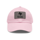 Texas Silhouette Leather Patch Hat