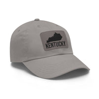 Kentucky Silhouette Leather Patch Hat