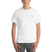Kentucky State Logo - Embroidered Classic T-Shirt- Red KY