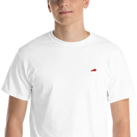 Kentucky State Logo - Embroidered Classic T-Shirt- Red KY