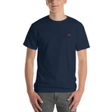 Kentucky State Logo - Embroidered Classic T-Shirt- Red KY