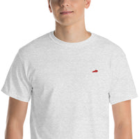 Kentucky State Logo - Embroidered Classic T-Shirt- Red KY