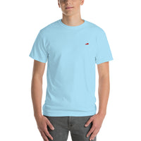 Kentucky State Logo - Embroidered Classic T-Shirt- Red KY