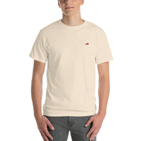 Kentucky State Logo - Embroidered Classic T-Shirt- Red KY
