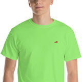 Kentucky State Logo - Embroidered Classic T-Shirt- Red KY