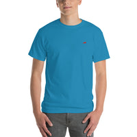 Kentucky State Logo - Embroidered Classic T-Shirt- Red KY