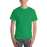 Kentucky State Logo - Embroidered Classic T-Shirt- Red KY