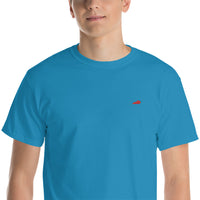 Kentucky State Logo - Embroidered Classic T-Shirt- Red KY