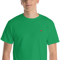 Kentucky State Logo - Embroidered Classic T-Shirt- Red KY