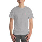 Kentucky State Logo - Embroidered Classic T-Shirt- Red KY