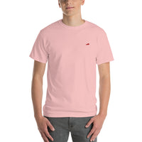Kentucky State Logo - Embroidered Classic T-Shirt- Red KY