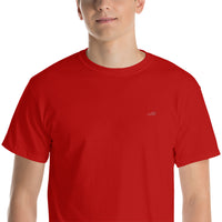 Kentucky State Logo - Embroidered Classic T-Shirt- Red KY