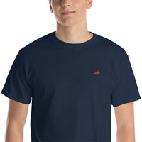 Kentucky State Logo - Embroidered Classic T-Shirt- Red KY